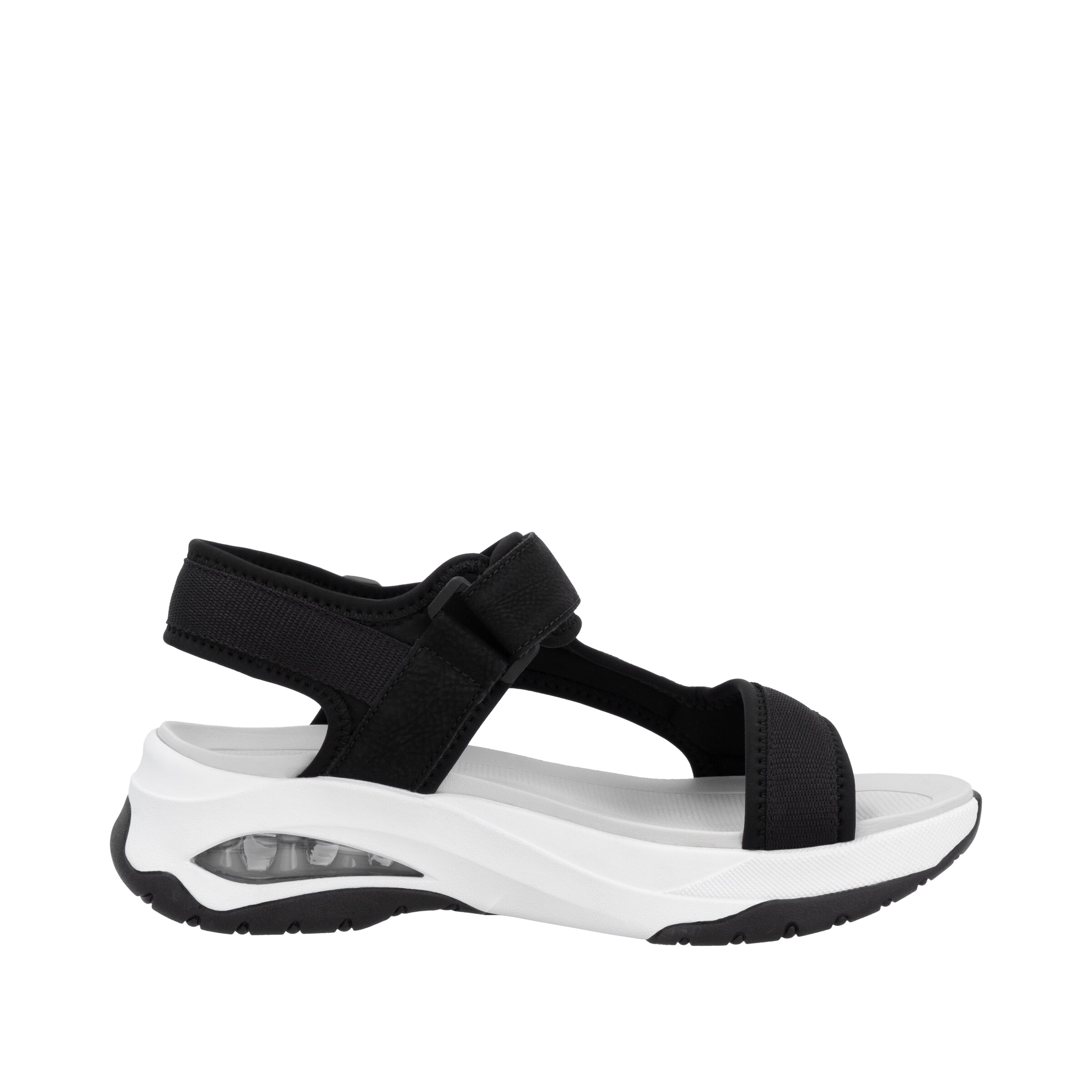 Rieker Sport Hiking Sandals in Black