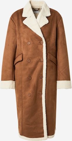 smėlio Noisy may Demisezoninis paltas 'NMDILA': priekis