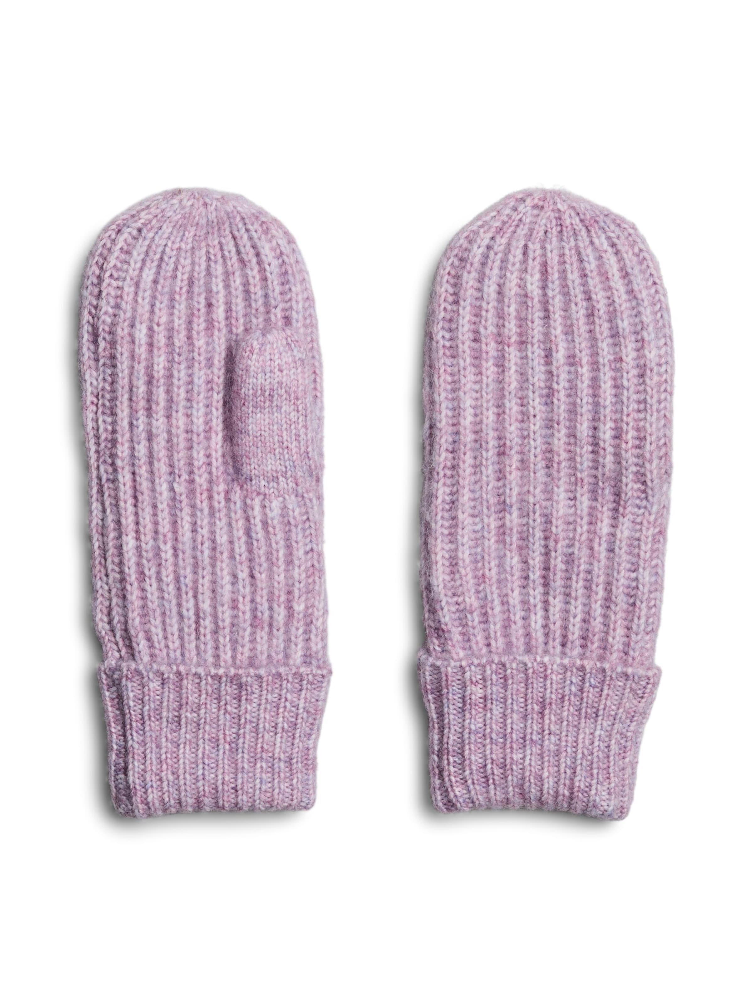 PIECES Fäustlinge 'PCMILLA' in Lila: Vorderseite