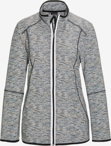 Goldner Zip-Up Hoodie in Grey: front