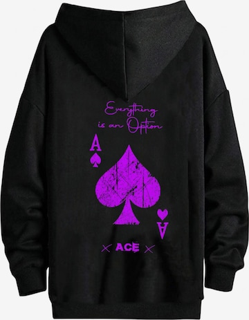 RMK Sweatshirt 'Pik karte' in Black: front