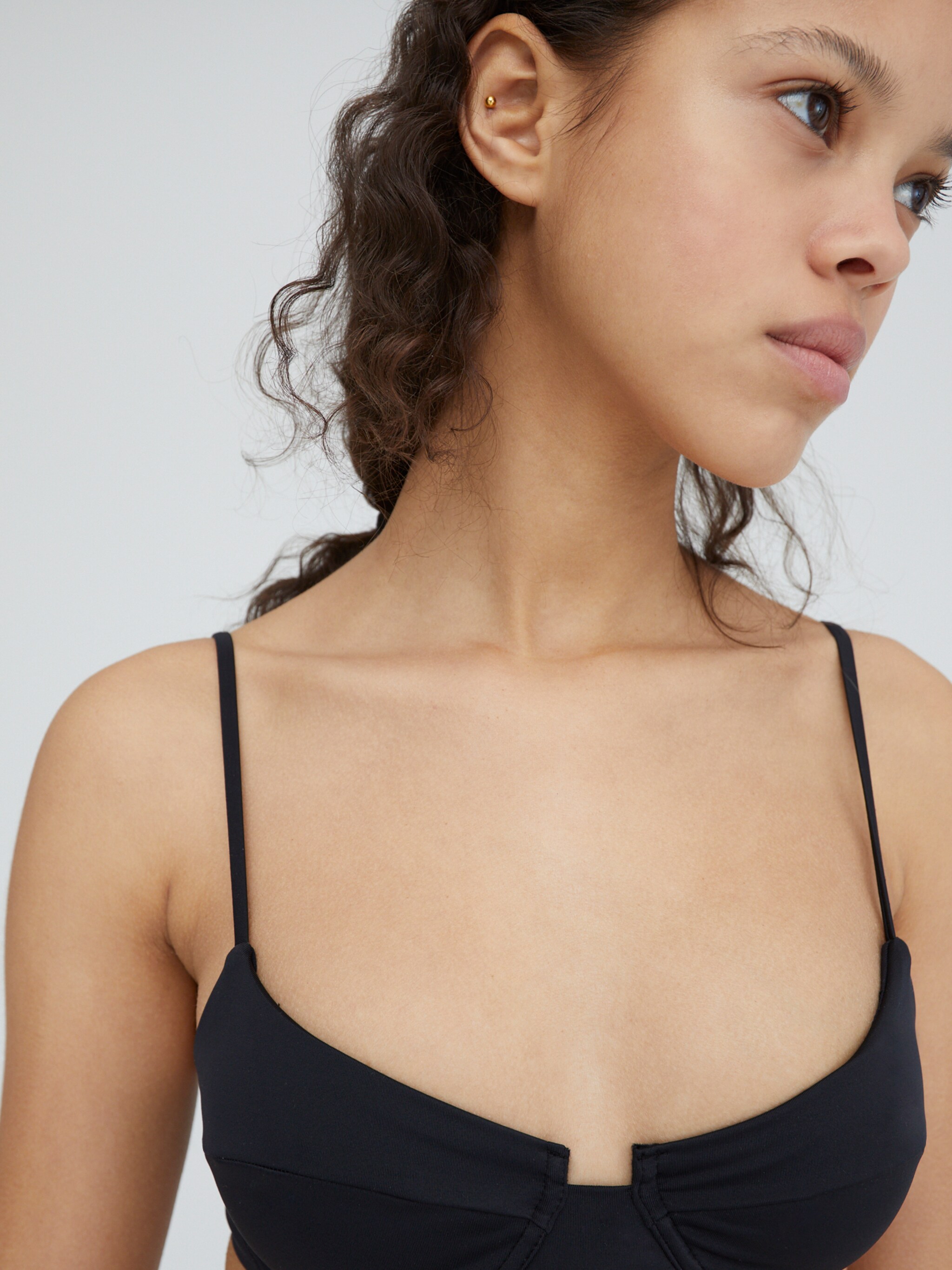 EDITED Produits Hauts de bikini 'Ike' noir