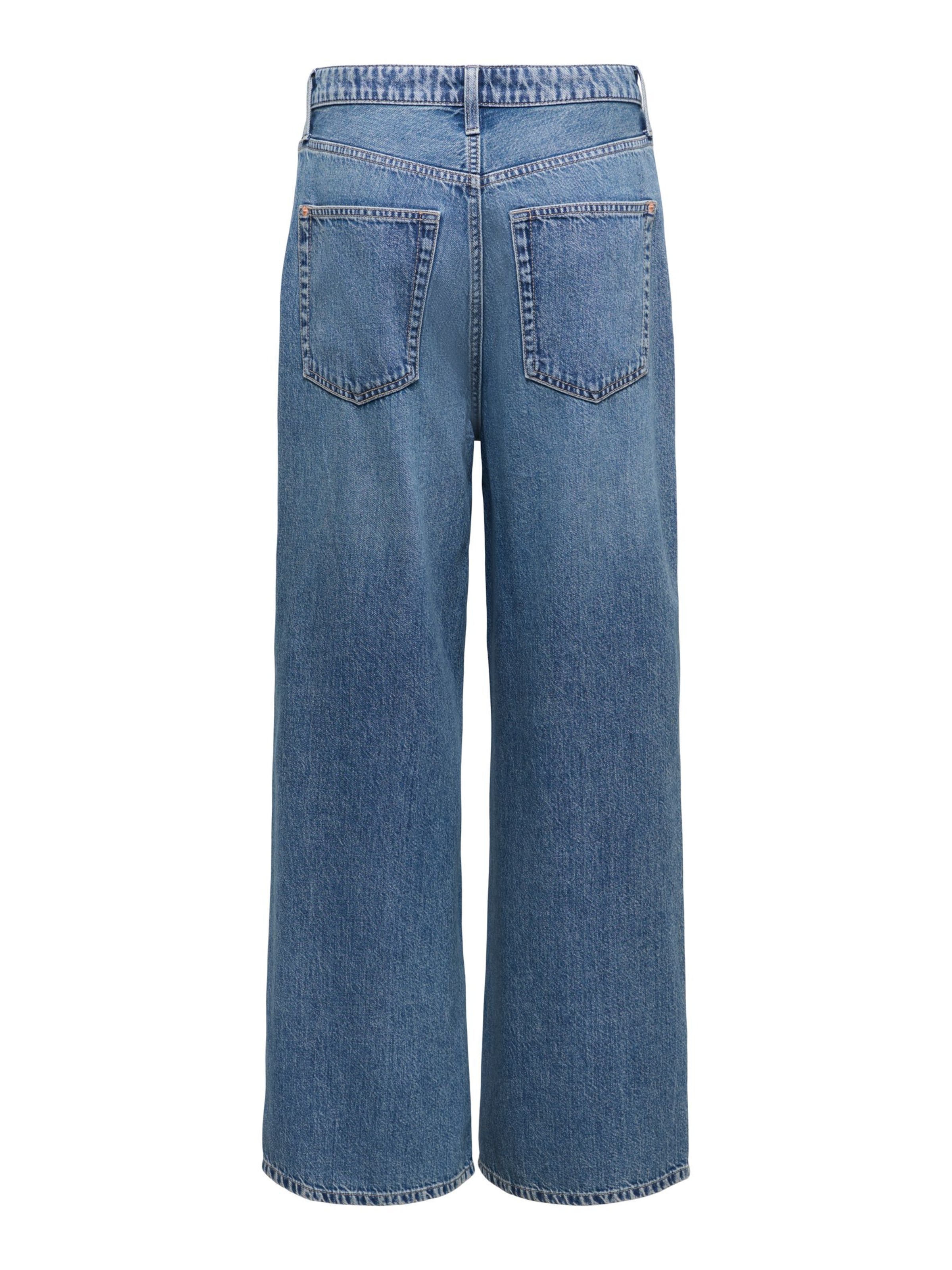 Wide Leg Jean 'ONLSilky' ONLY en bleu