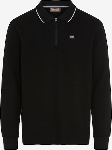 Man's World Sweatshirt in Schwarz: Vorderseite