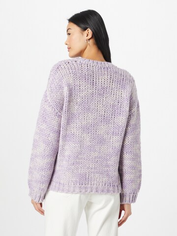 UNITED COLORS OF BENETTON Sweater in Purple