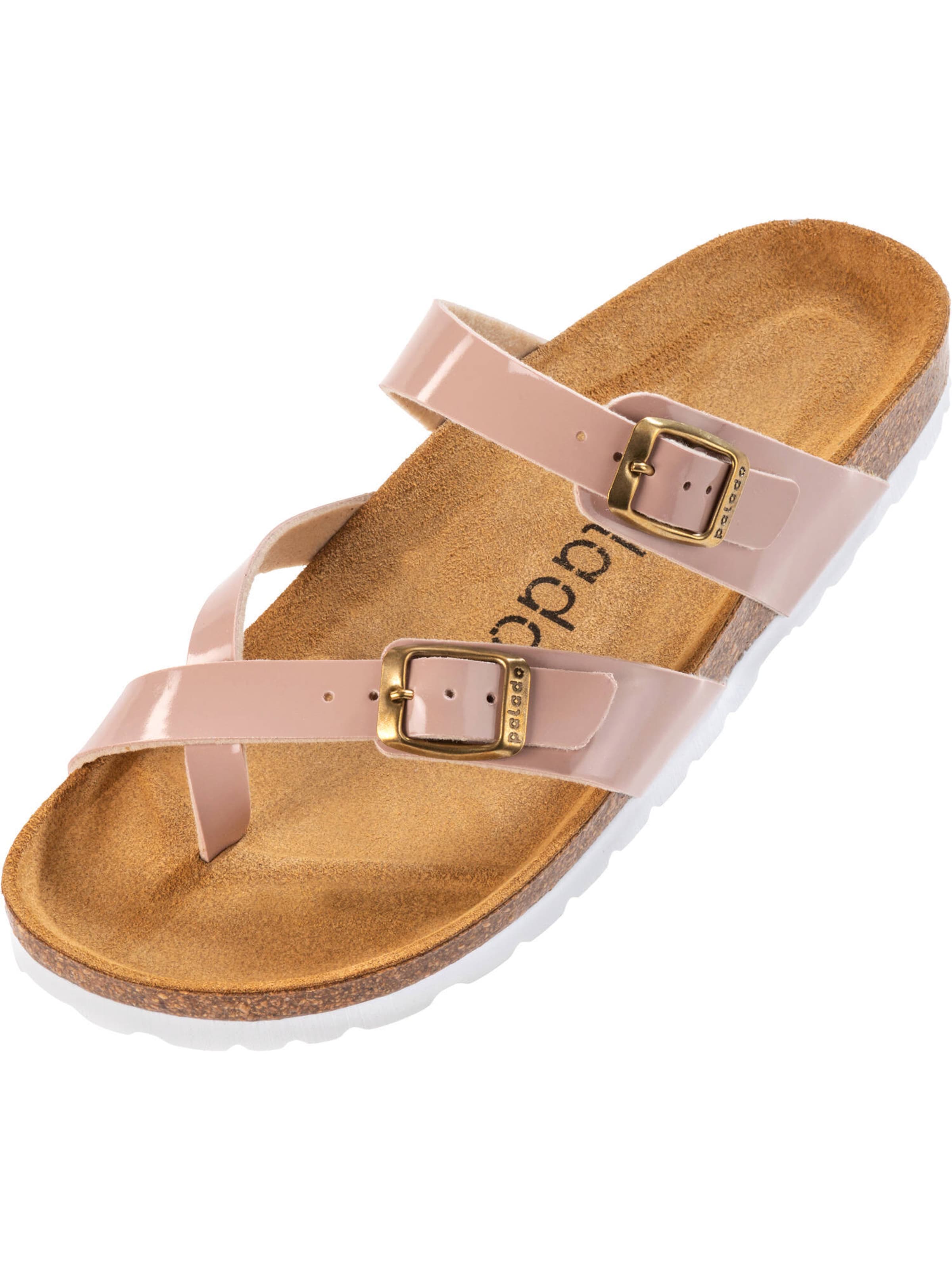 Tongs 'Cres' Palado en rose : devant