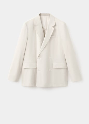 MANGO MAN Regular fit Suit Jacket 'Sakko Boston' in Beige