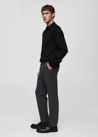 MANGO MAN Pullover 'Willys' in Schwarz