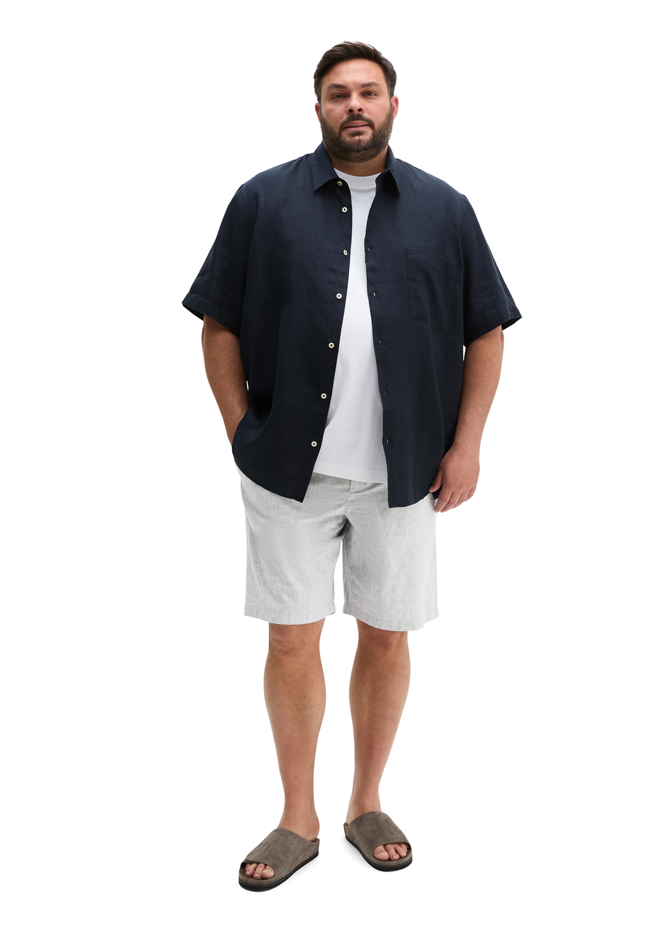 Marc O'Polo Regular Fit Hemd in Blau