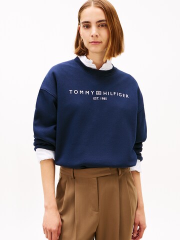 TOMMY HILFIGER Sweatshirt i blå: framsida