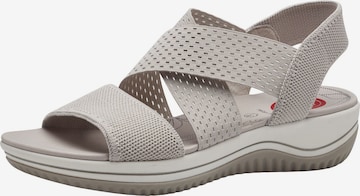 JANA Sandals in Grey: front