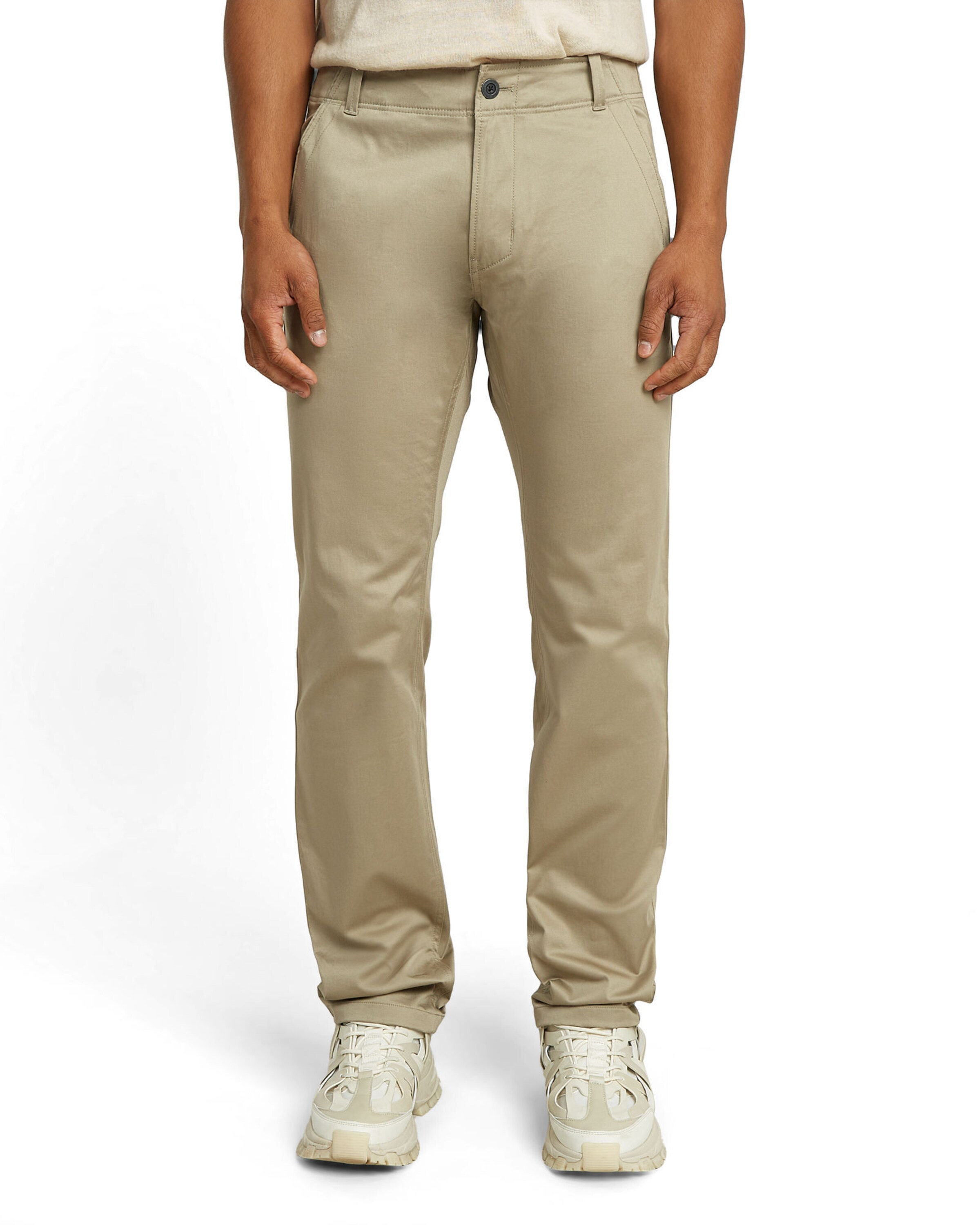 G-STAR Regular Chino 'Mosa' in Beige: voorkant