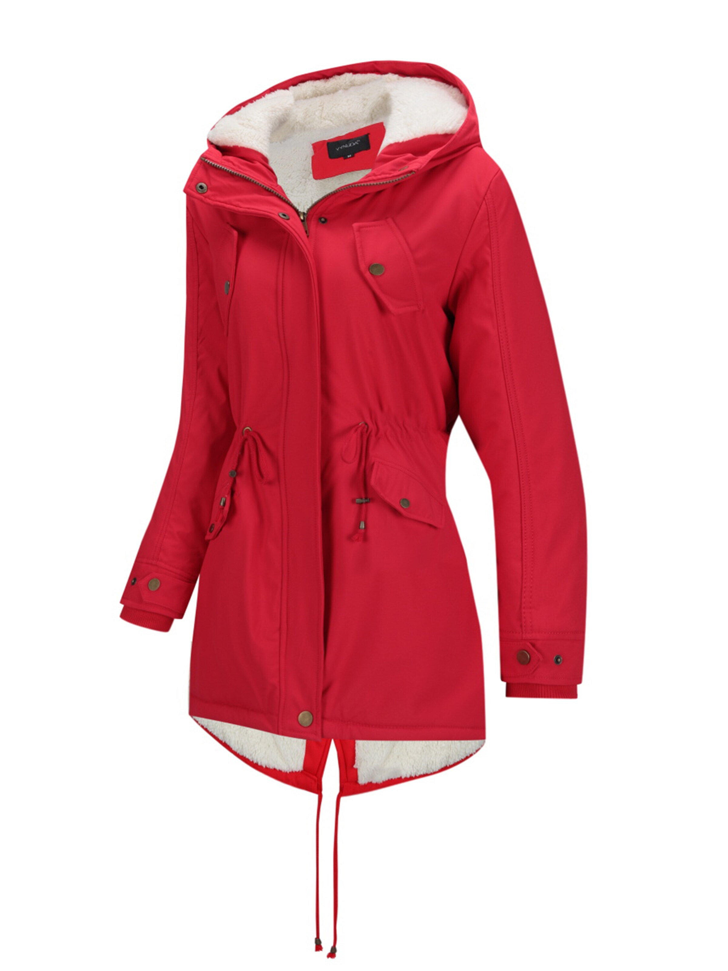 YOUTHUP Winter Jacket in Red
