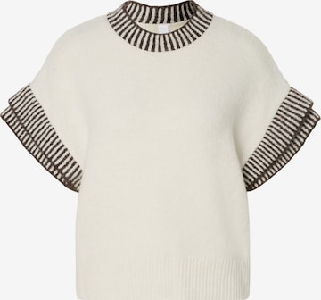 YAS Pullover 'YASTELO' in Beige: Vorderseite