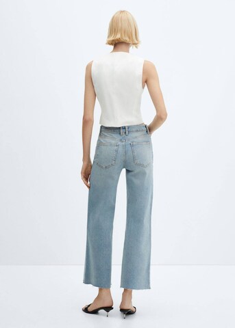 MANGO Wide leg Jeans 'Sharon' i blå