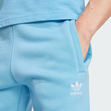 Effilé Pantalon 'Trefoil Essentials' ADIDAS ORIGINALS en bleu