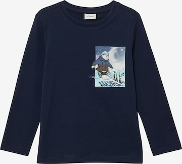 T-Shirt s.Oliver en bleu : devant