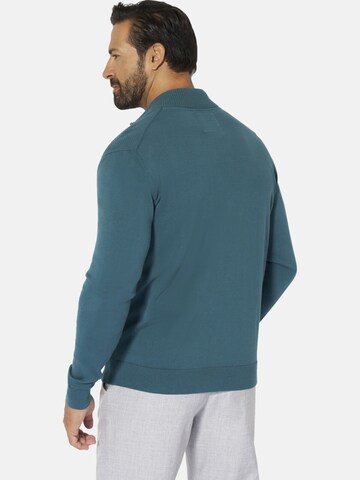 Jan Vanderstorm Strickjacke 'Ingar' in Braun