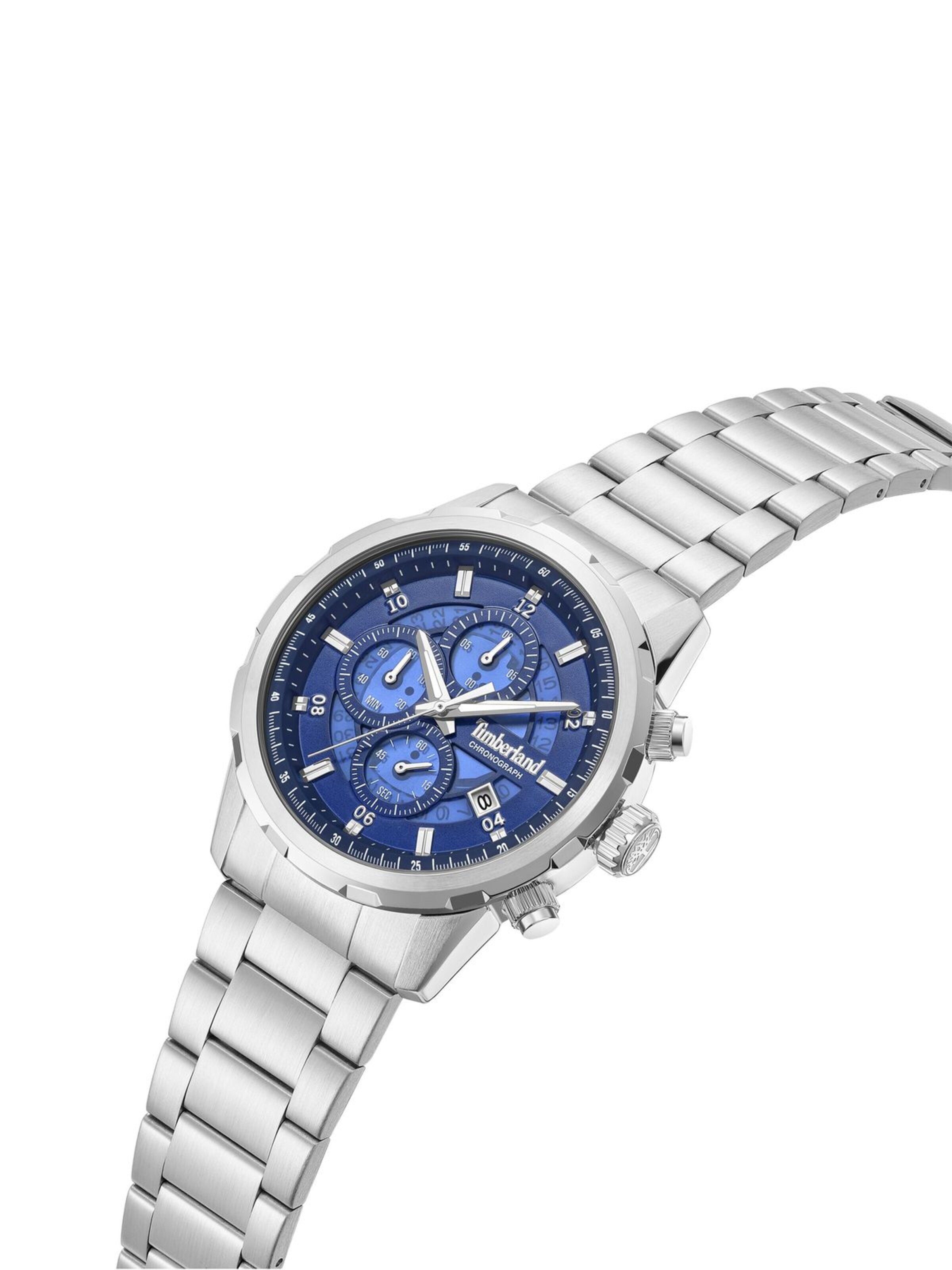 TIMBERLAND Analoog horloge 'Chronograph Hampton Harbour' in Zilver