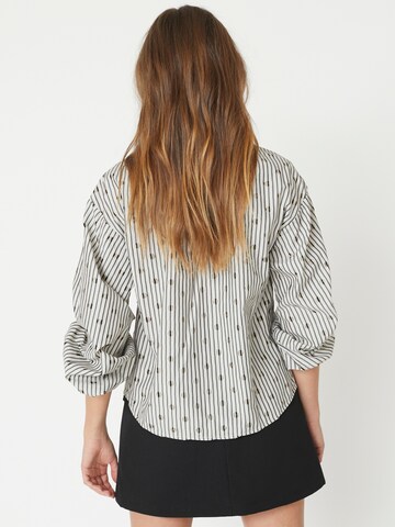 co'couture Blouse 'Trixie' in Grijs