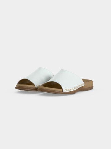 GABOR Mules in White