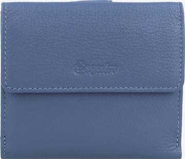 Esquire Wallet 'Viktoria' in Blue: front