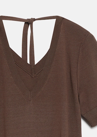 Pull-over COMMA en marron