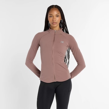 new balance Between-Season Jacket 'Harmony' in Brown: front