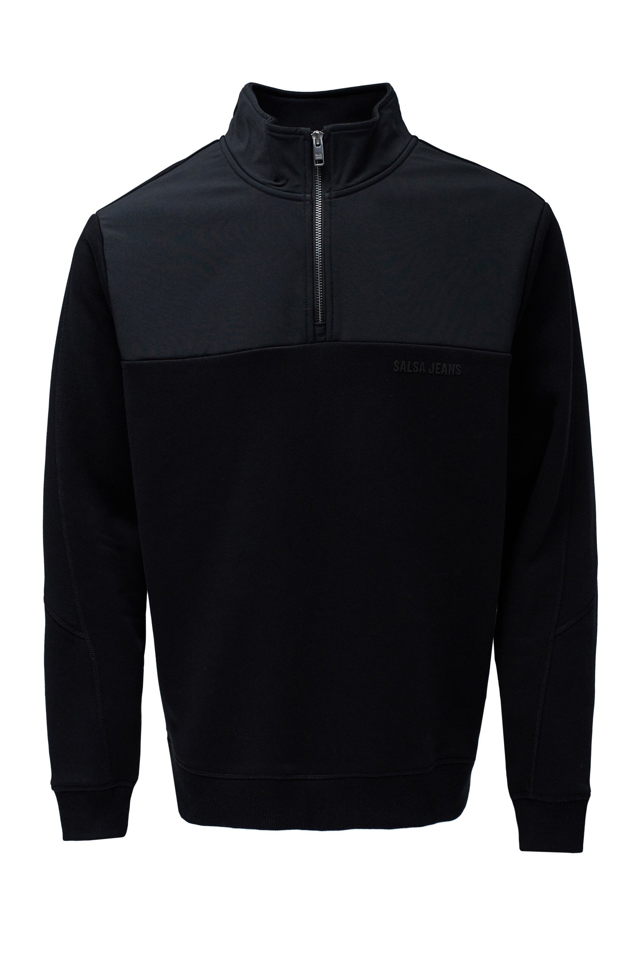 Salsa Jeans Sweatshirt in Black: front