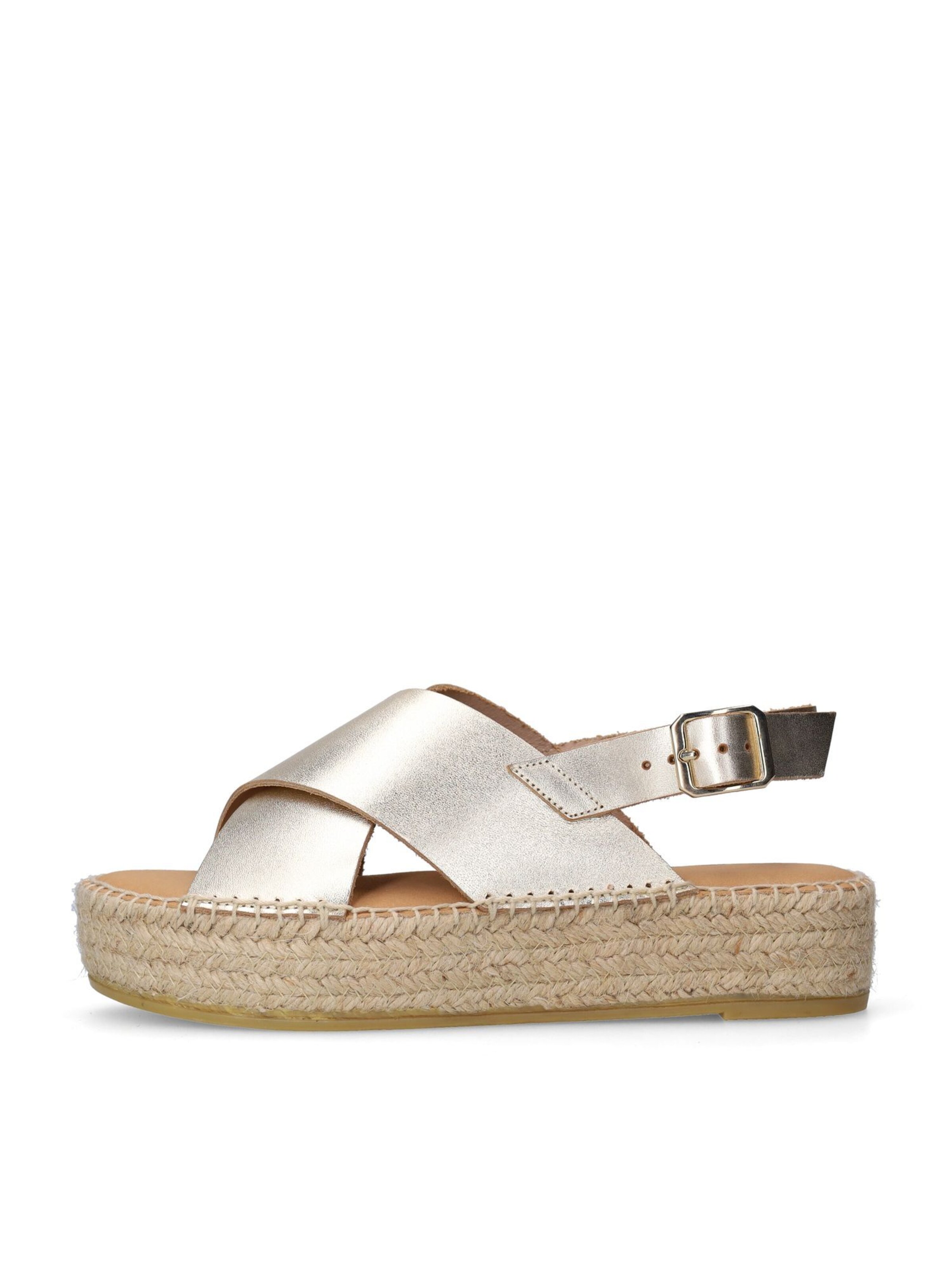 Sandales SACHA en or