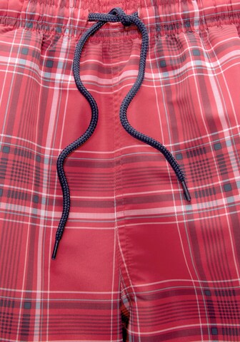 H.I.S Board Shorts in Red