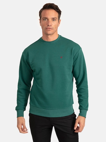 Williot Sweatshirt in Grün: Vorderseite