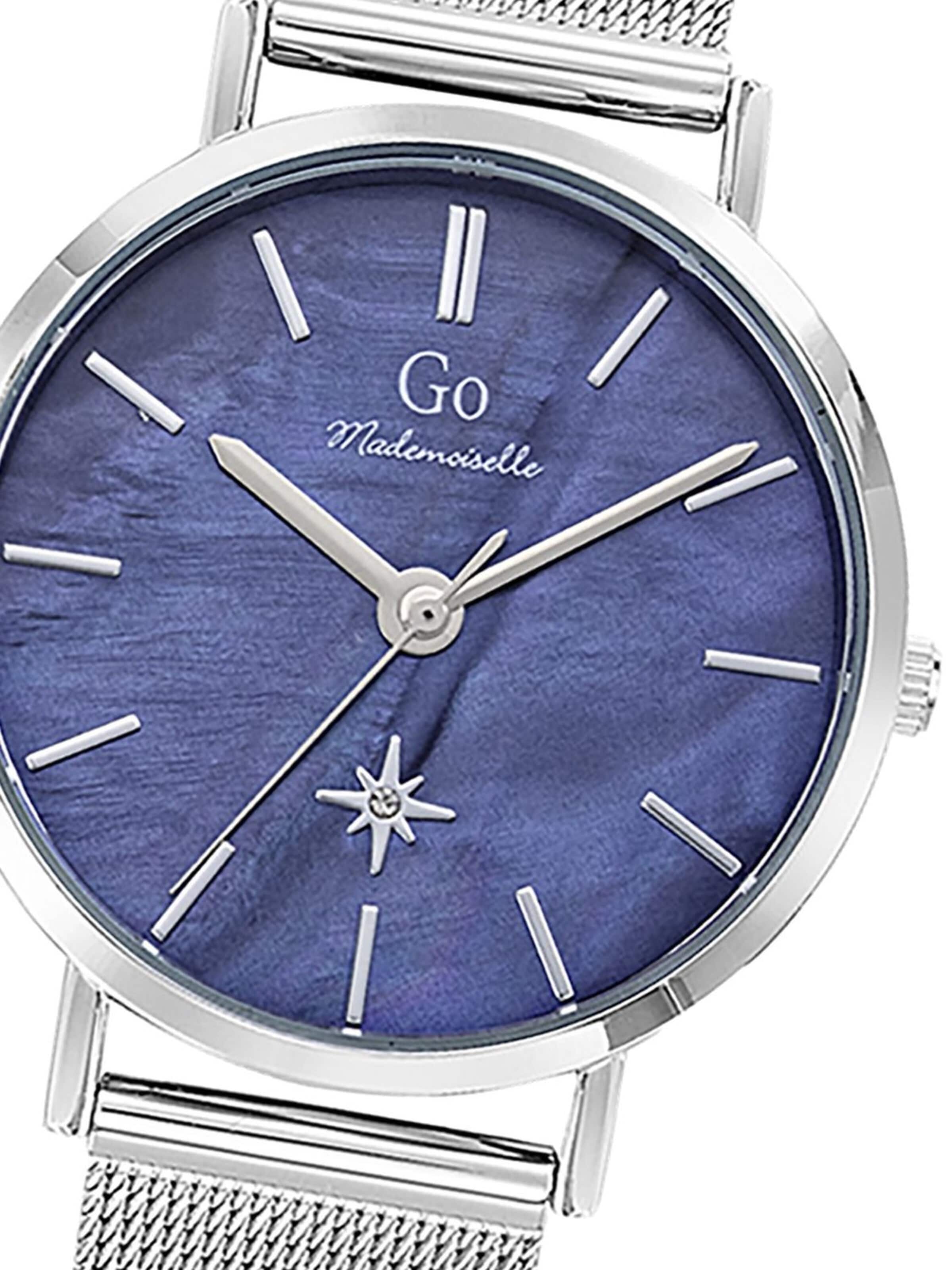 GO GirlOnly - Reloj analógico en plata