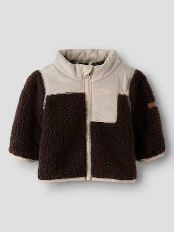 Giacca di pile di NAME IT in marrone