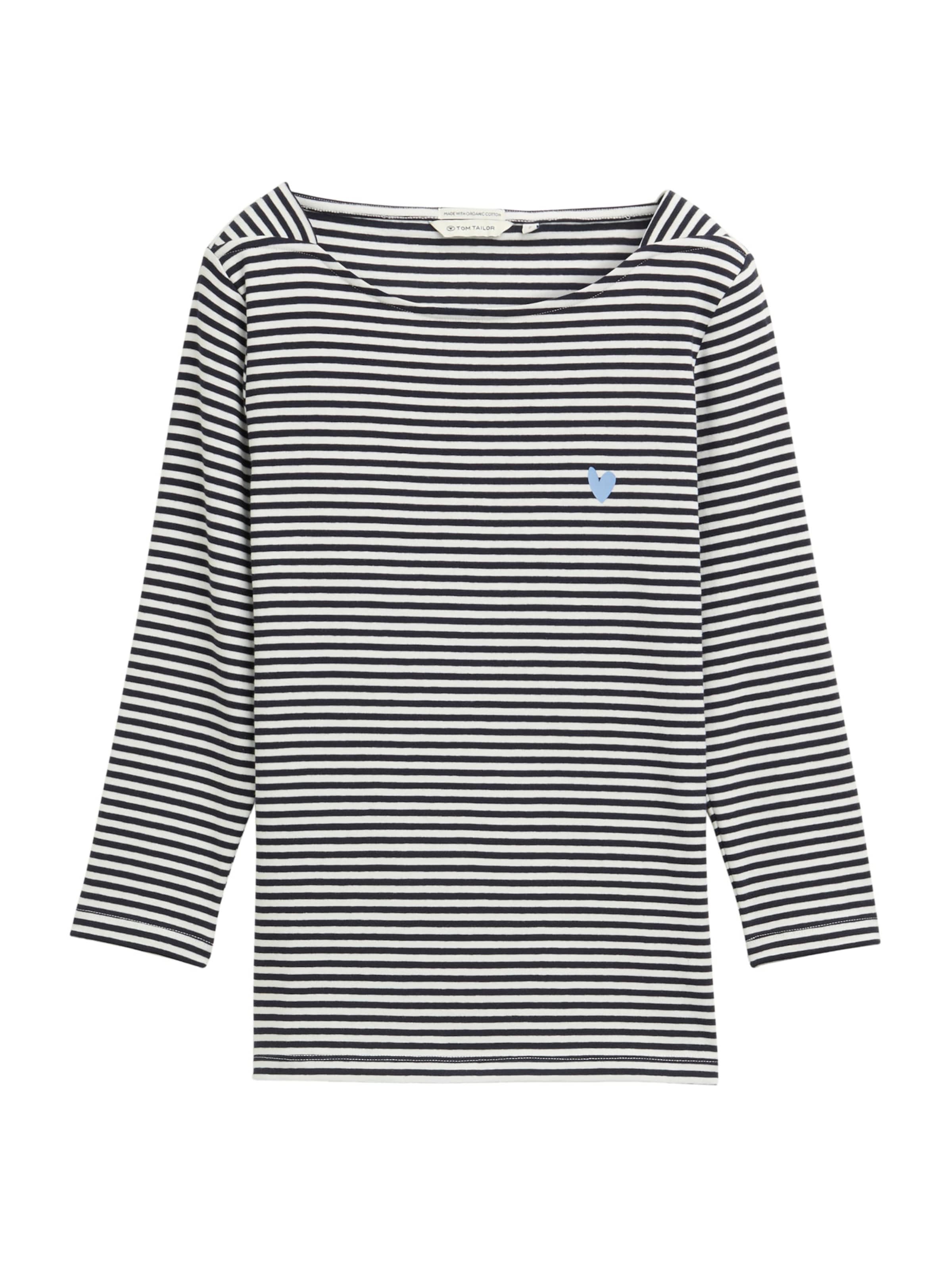 TOM TAILOR Tričko - Modrá: predná strana