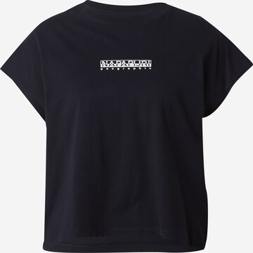 T-shirt 'TAHI' NAPAPIJRI en noir : devant