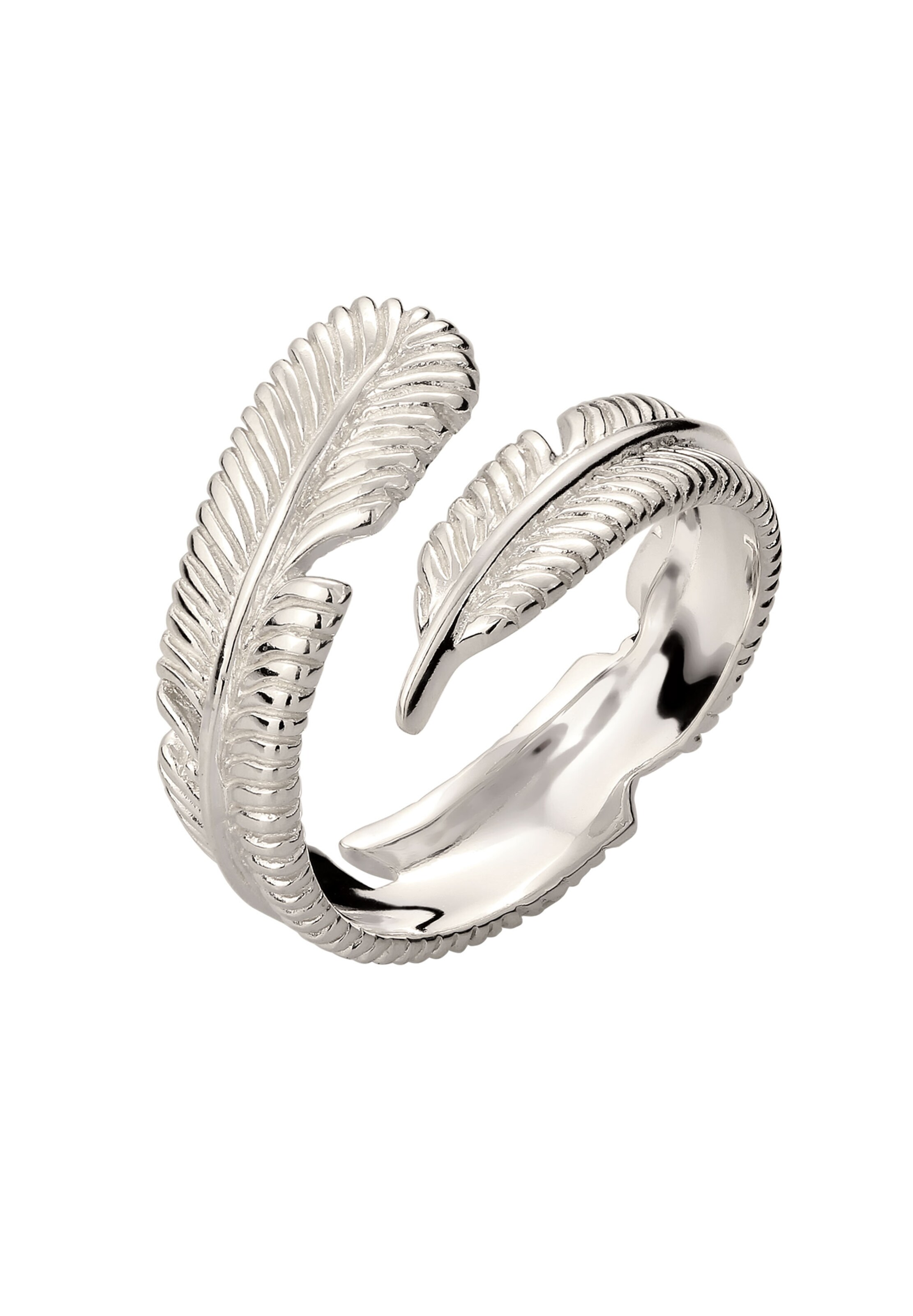 KUZZOI Ring in Silver: front