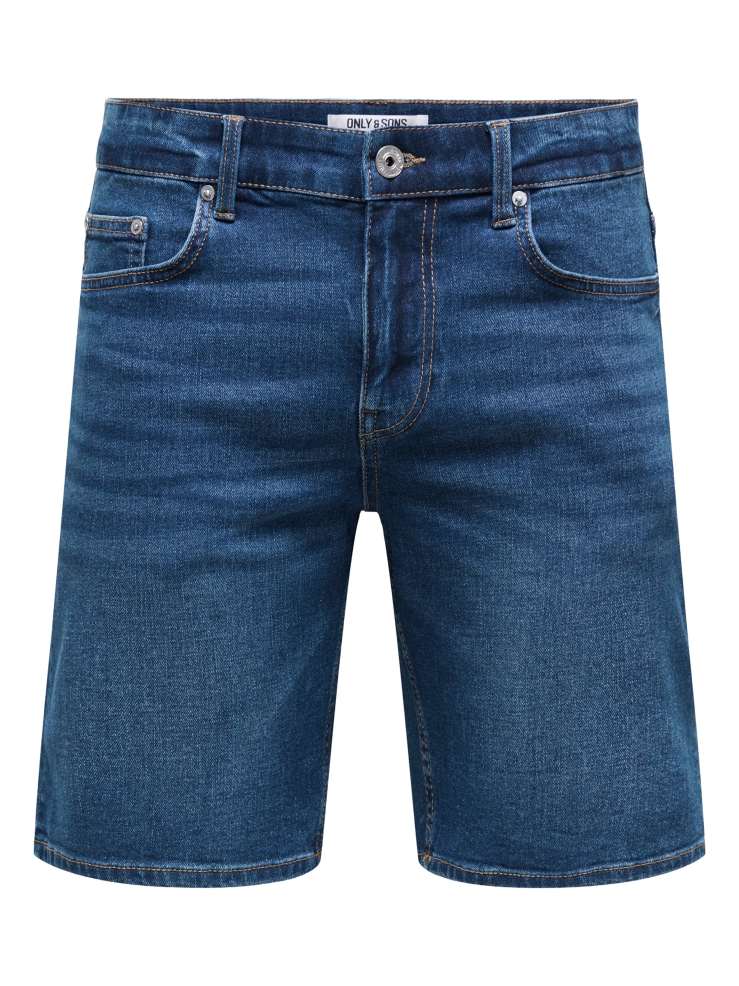 Only & Sons Regular Jeans 'Weft' in Blauw: voorkant