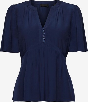 ESPRIT Blouse in Blauw: voorkant