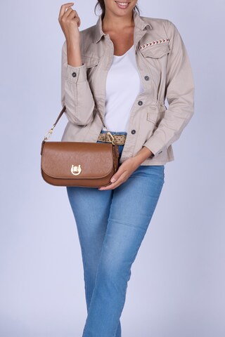 Borsa a mano di U.S. POLO ASSN. in marrone