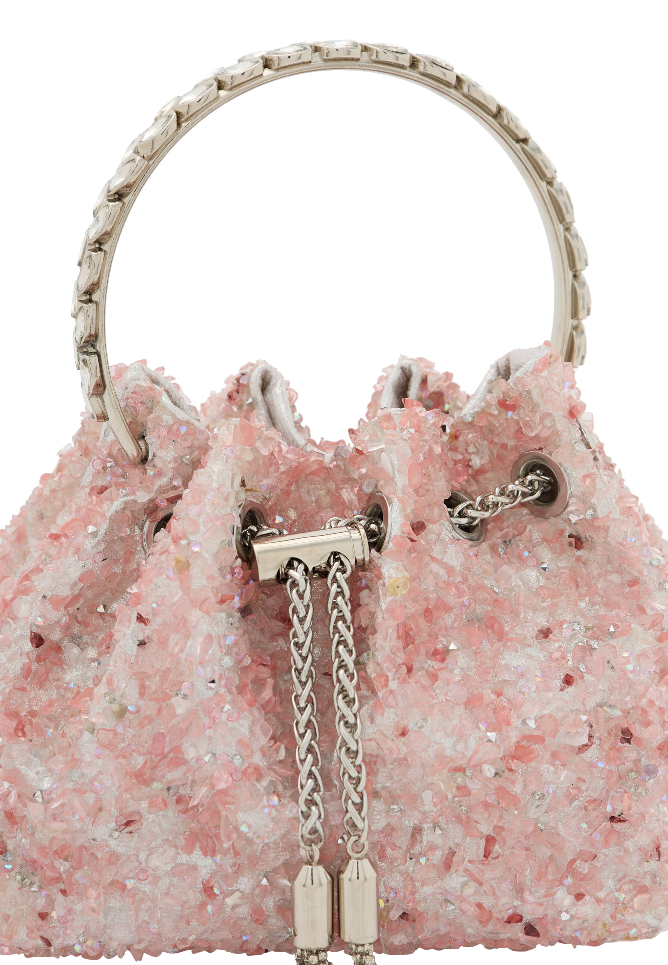 Poche ventrale faina en rose