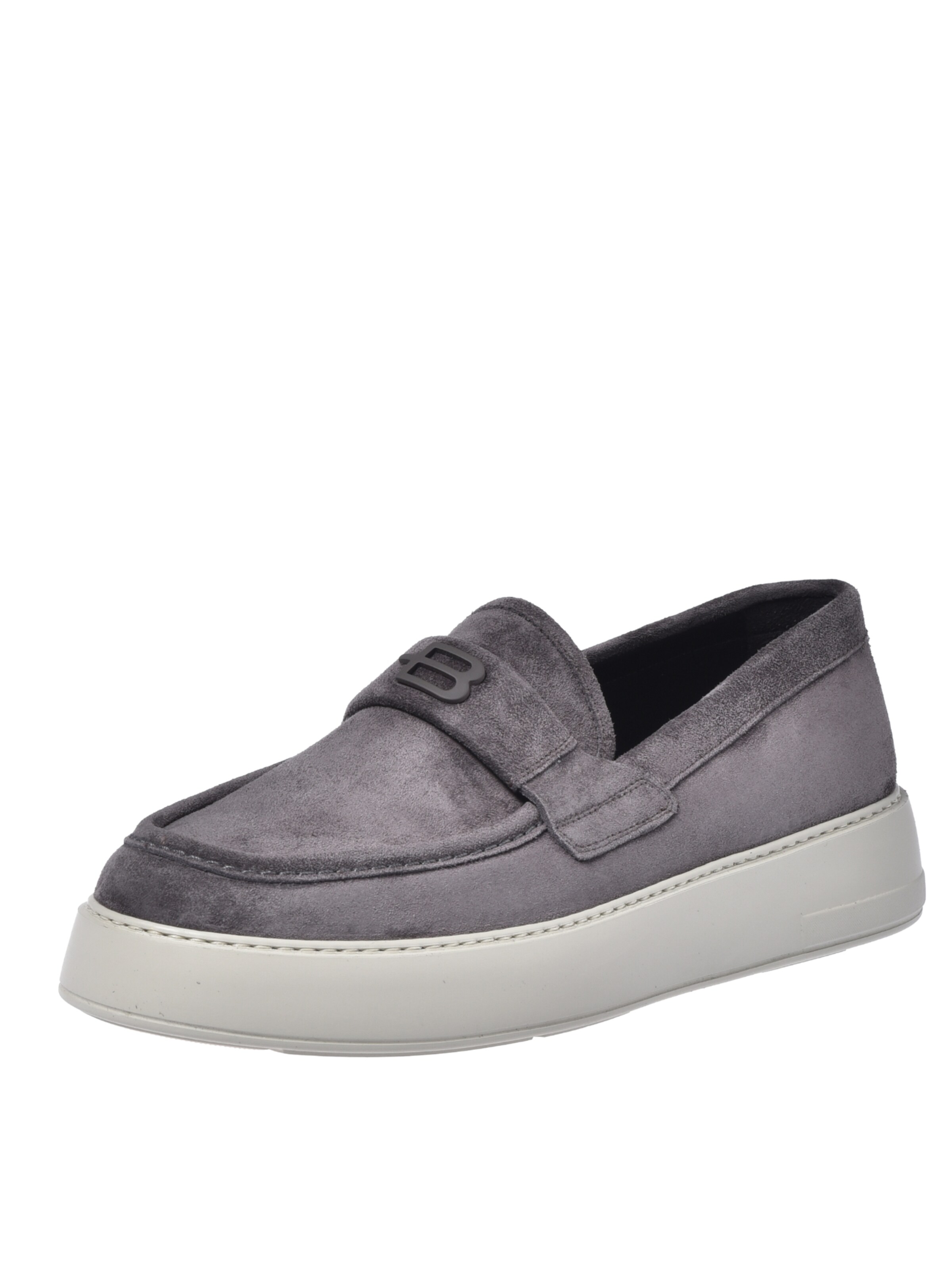 BALDININI Mocassins in Grijs: voorkant