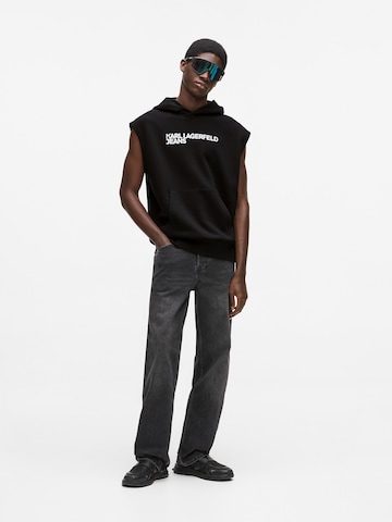 KARL LAGERFELD JEANS Sweatshirt i svart