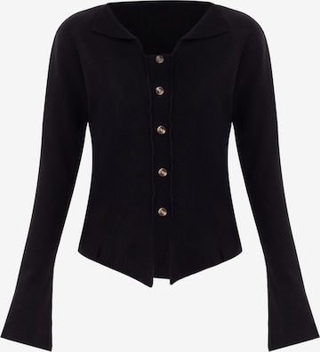 SANIKA Sweater in Black: front