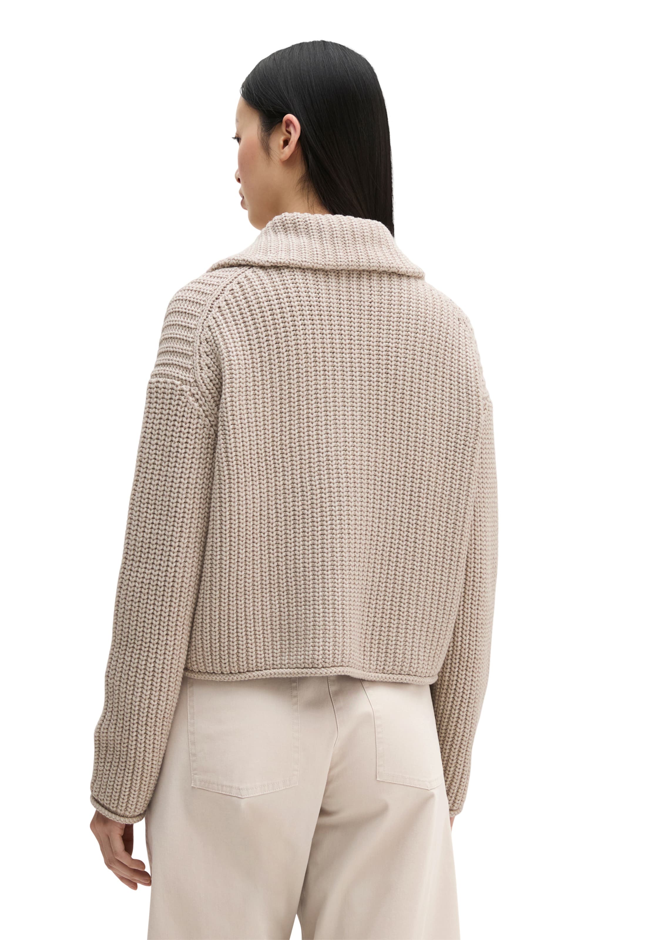 Marc O'Polo Strickjacke in Grau