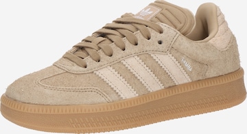 ADIDAS ORIGINALS Platform trainers 'Samba' in Brown: front