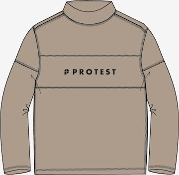 PROTEST Sportsweatshirt 'PRTLevin' in Braun: Vorderseite