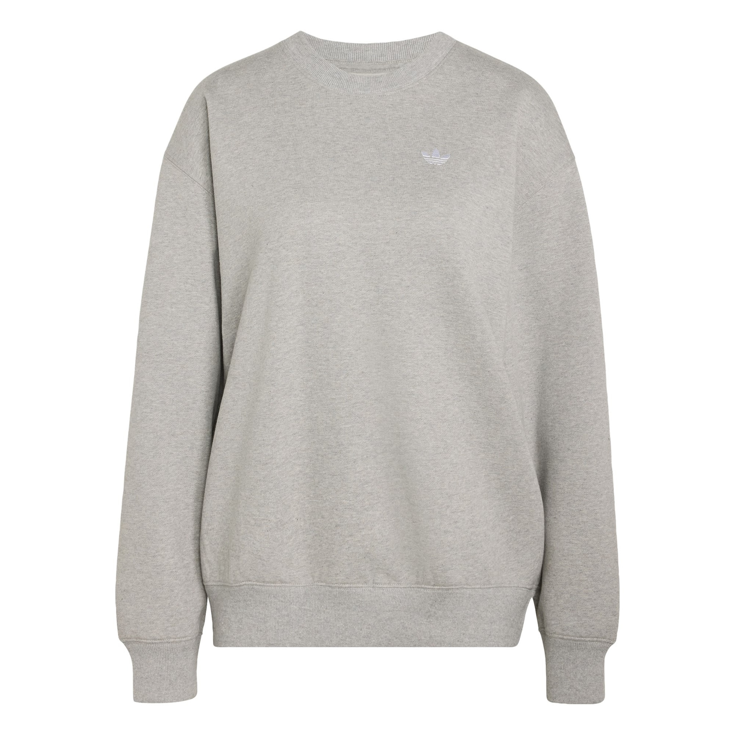 Sweat-shirt 'Essentials' ADIDAS ORIGINALS en gris : devant