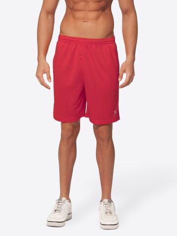 cflex Regular Workout Pants 'Sportswear Collection' in Red: front
