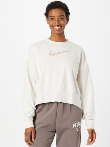 Nike Sportswear Dressipluus 'Swoosh', värv beež: eest vaates